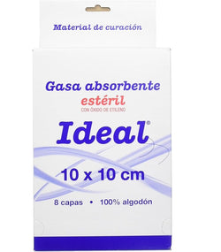 Ideal Gasa Estéril 10 x 10 cm