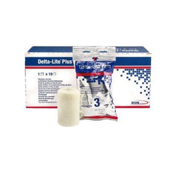 BSN Medical Venda Sintética De Fibra De Vidrio Delta Lite Plus Color Blanco De 12.5 CM X 3.65 M