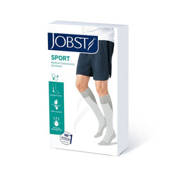 BSN Medical Calcetines De Compresión Jobst Sport M White (color blanco) con Compresión De 20 - 30 MMHG