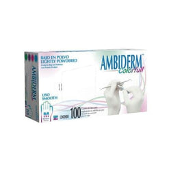 Ambiderm Guante No Estéril Colorfull