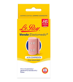Le Roy Elastomedic Venda 10 cm x 5 m