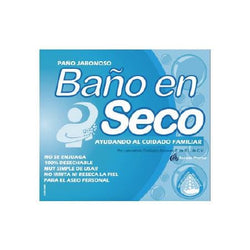 Baño En Seco Paño Vitamina E De 20 CM X 20 CM