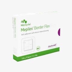 Mölnlycke Apósito Mepilex Border Flex de 7.5 cm x 7.5 cm