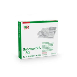 Suprasorb A + Ag – Aposito Con Alginato De Calcio Antimicrobiano 10 X 10 CM