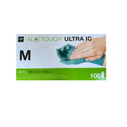 Medline Guantes de Vinyl AloeTouch Ultra IC
