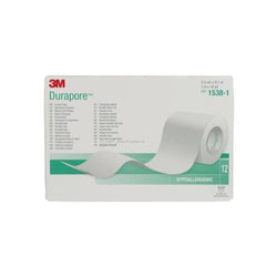 Solventum 3M Cinta Quirúrgica de Tela 3M Durapore de 2.54 CM X 9.1 M