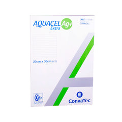 Aquacel Ag+ Extra ConvaTec Apósito de Hidrofibra de 20 X 30 CM