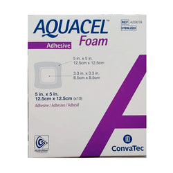 Aquacel Foam Convatec Apósito de Espuma Adhesivo de 12.5 X 12.5 CM