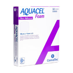 Aquacel Foam Convatec Apósito de Espuma No Adhesivo de 15 X 15 CM