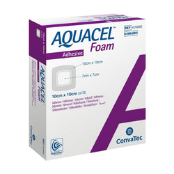 Aquacel Foam Convatec Apósito de Espuma Adhesivo de 10 X 10 CM