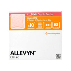 Smith & Nephew Apósito Allevyn Gentle Border De 12.5 CM X 12.5 CM