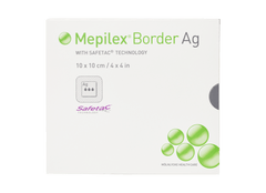 Mölnlycke Mepilex Border AG Apósito Multicapa de 10 CM X 10 CM